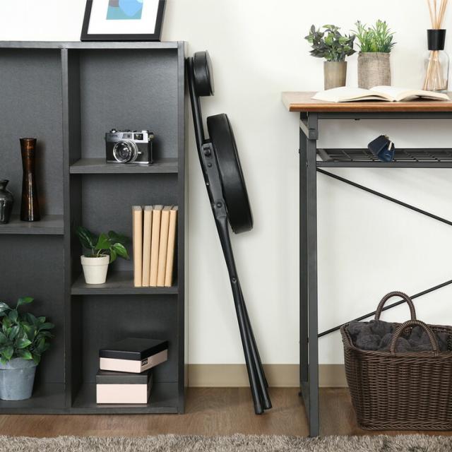 折リたたみチェアPU 4脚セット 送料無料-15