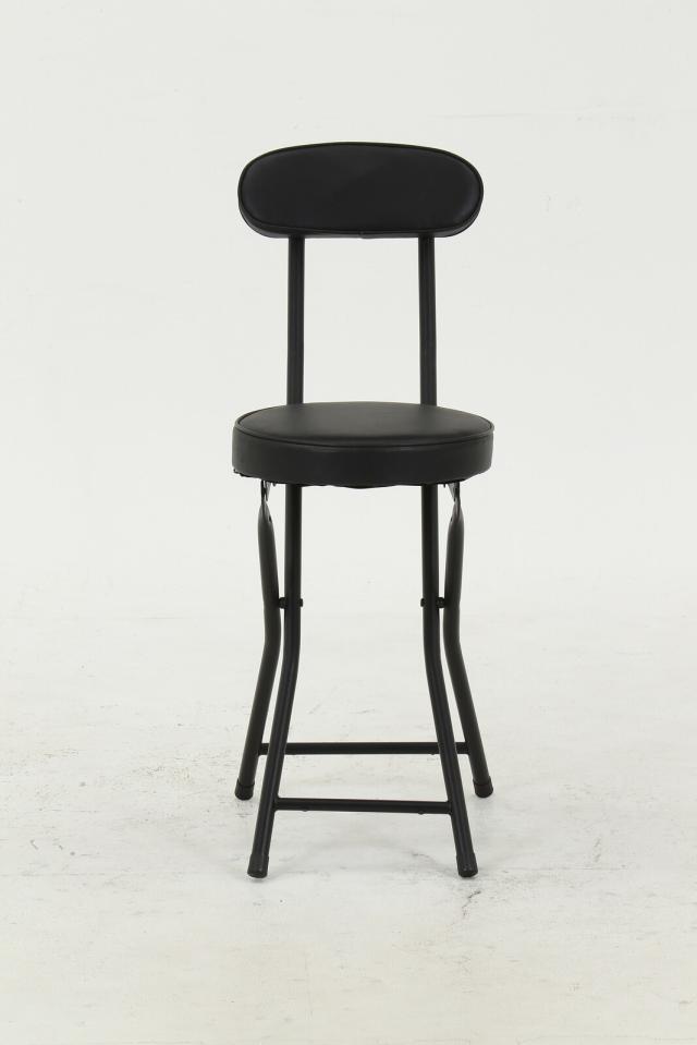 折リたたみチェアPU 4脚セット 送料無料-18