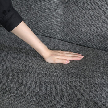 ソファー 厚手ファブリックソファ ミート 2P 送料無料-8