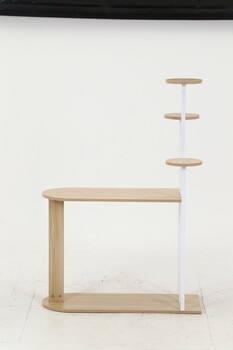 ディスプレイサイドテーブル W84 WH 送料無料-9