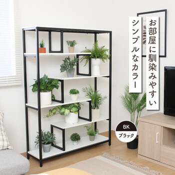 ディスプレイシェルフ BK 送料無料-1