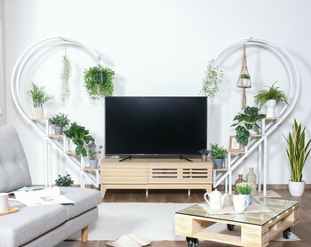 ディスプレイラック ハート型KD　W950 送料無料-11