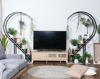 ディスプレイラック ハート型KD　W950 送料無料-1