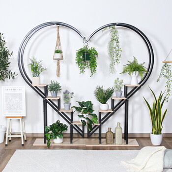 ディスプレイラック ハート型KD　W950 送料無料-7