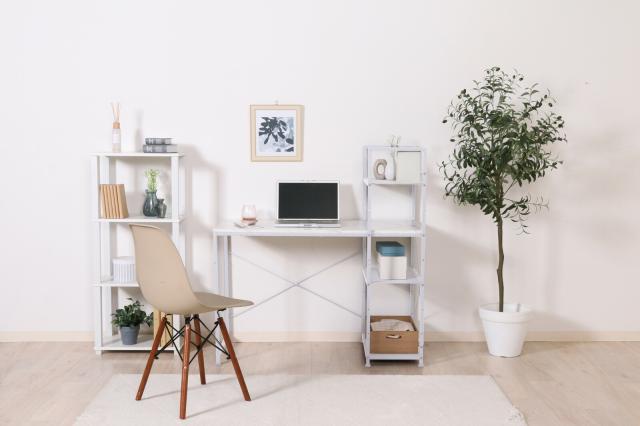 左右組み換えラック付きデスク ルカ 送料無料-29