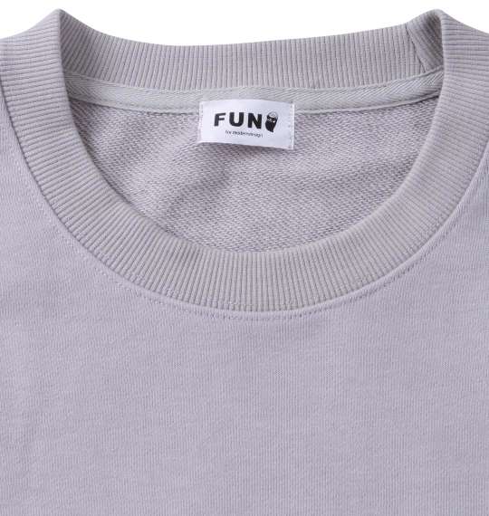 大きいサイズ FUN for modemdesign face ojisanクルーネックスウェット 3L 4L 5L 6 MC836081-14624 ラッピング可 送料無料 即日発送-3