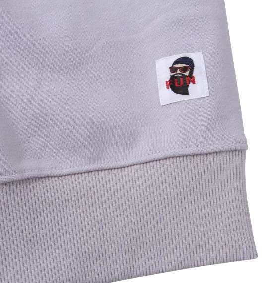 大きいサイズ FUN for modemdesign face ojisanクルーネックスウェット 3L 4L 5L 6 MC836081-14624 ラッピング可 送料無料 即日発送-5