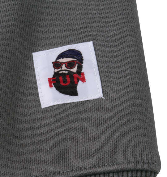 大きいサイズ FUN for modemdesign face ojisanクルーネックスウェット 3L 4L 5L 6 MC836082-14625 ラッピング可 送料無料 即日発送-3