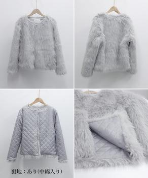 エコファーコート ファージャケット 冬服 送料無料 即日発送-9