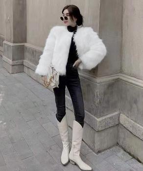 エコファーコート ファージャケット 冬服 送料無料 即日発送-4