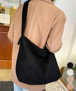 ボアバッグ レディース トートバッグ秋冬 送料無料 即日発送-0