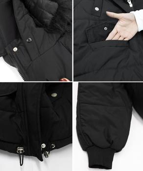 ダウンコート フードエコダウンジャケット 送料無料 即日発送-3