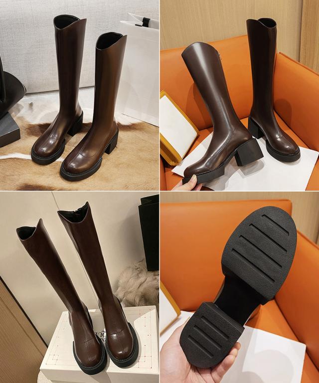 ロングブーツ 厚底 ジョッキーブーツ 送料無料 即日発送-2