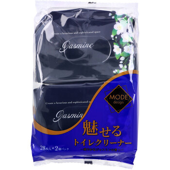 魅せるトイレクリーナー ジャスミンの香り 28枚入×2個パック×30個 ケース販売 送料無料-2