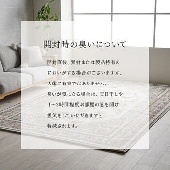 カーペット 約240×330cm デザインラグ ウィルトンカーペット クラシック柄 ロザリオ 送料無料-12