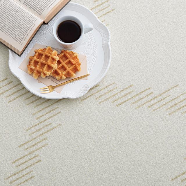 ラグ カーペット 約90×185cm ベニワレン柄 シンプル 撥水 手洗い ボリュームラグ ホットカーペット対応 ミエル 送料無料-14