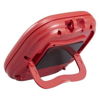 デジタルタイマー抗菌でか見えタイマーチェリーレッド 3個セット 送料無料 即日発送-4