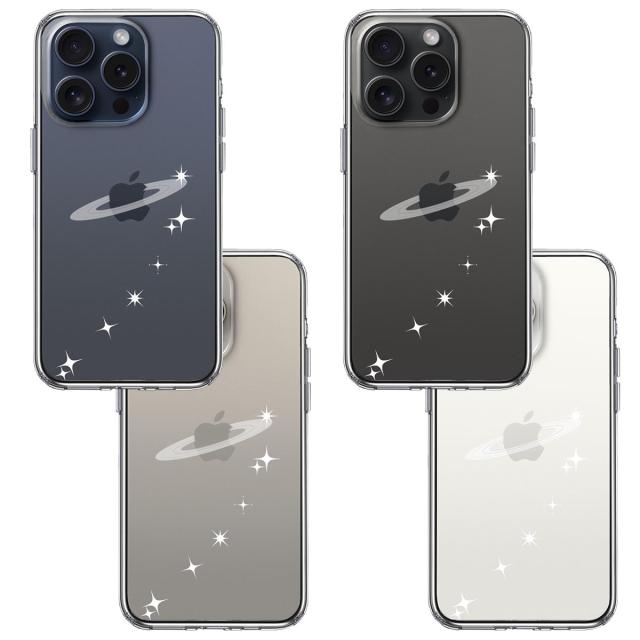 iPhone15Pro ケース クリア 天の川 流れ星 スマホケース 側面ソフト 背面ハード ハイブリッド  送料無料-1