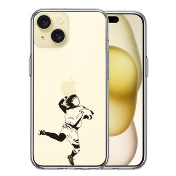 iPhone15 ケース クリア ハンドボール スマホケース 側面ソフト 背面ハード ハイブリッド  送料無料-0