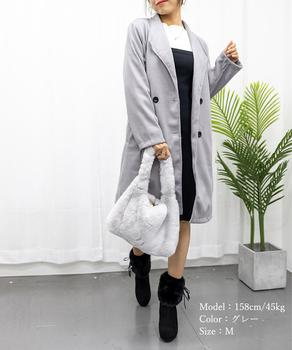 コート チェスターコート レディース 送料無料 即日発送-6