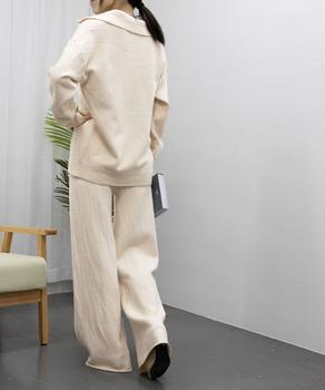 セットアップニット レディース 秋冬 送料無料 即日発送-9