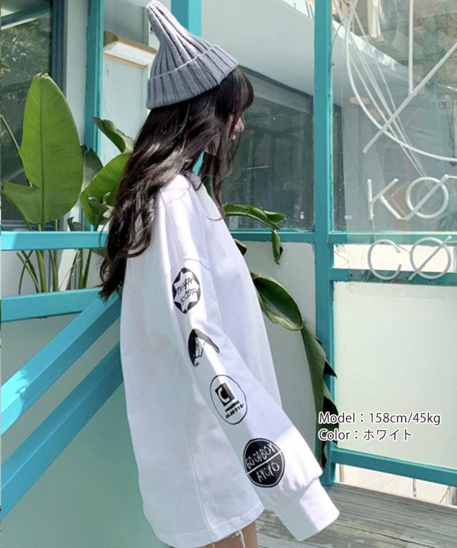 ロゴトレーナー ビッグシルエット 送料無料 即日発送-7