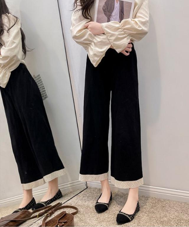 スエードパンプス ツイード風パンプス 送料無料 即日発送-6