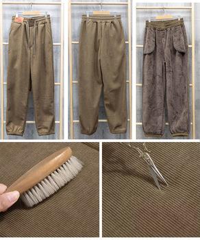 裏起毛 コーデュロイパンツ レディース冬 SK20228091-5483 送料無料 即日発送-2