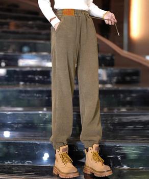 裏起毛 コーデュロイパンツ レディース冬 SK20228091-5483 送料無料 即日発送-6