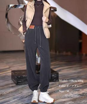 裏起毛 コーデュロイパンツ レディース冬 SK20228091-5483 送料無料 即日発送-8