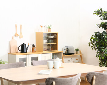 ミニ食器棚 幅43cm 送料無料-10