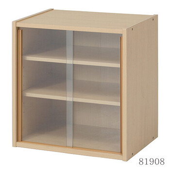 ミニ食器棚 幅43cm 送料無料-1