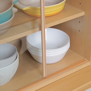 ミニ食器棚 幅43cm 送料無料-2