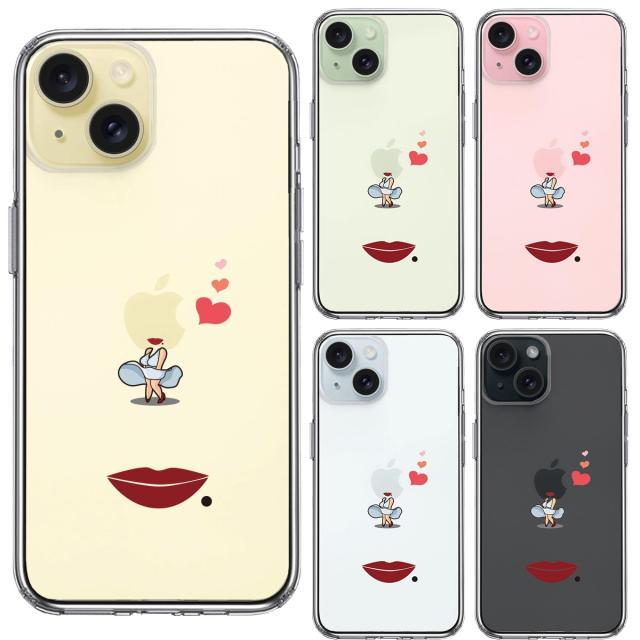 iPhone15 ケース クリア セクシー女優 スマホケース 側面ソフト 背面ハード ハイブリッド 送料無料-1