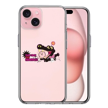 iPhone15 ケース クリア ピーターパン ワニ スマホケース 側面ソフト 背面ハード ハイブリッド 送料無料-0