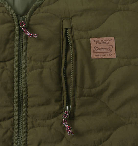 大きいサイズ Coleman フルダルナイロンリップキルトジャケット 3L 4L 5L 6L 8L MC333903-16094 ラッピング可 送料無料 即日発送-4