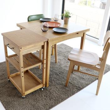 伸長式ダイニングテーブル RAT 3682NA Rasic Extension Dining Table 送料無料 即日発送-17