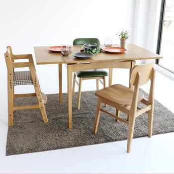 伸長式ダイニングテーブル RAT 3682NA Rasic Extension Dining Table 送料無料 即日発送-5