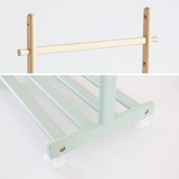 キッズハンガーラック 子供の目線に合わせて高さ調節ができるハンガーラック ILH 3685 Kids Hanger Rack mill 送料無料 即日発送-12