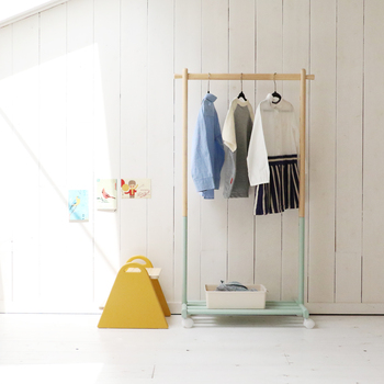 キッズハンガーラック 子供の目線に合わせて高さ調節ができるハンガーラック ILH 3685 Kids Hanger Rack mill 送料無料 即日発送-15