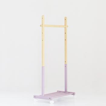 キッズハンガーラック 子供の目線に合わせて高さ調節ができるハンガーラック ILH 3685 Kids Hanger Rack mill 送料無料 即日発送-2