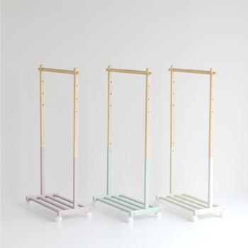 キッズハンガーラック 子供の目線に合わせて高さ調節ができるハンガーラック ILH 3685 Kids Hanger Rack mill 送料無料 即日発送-5