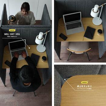 ブースタイプのデスク Booth Desk 送料無料 即日発送-12