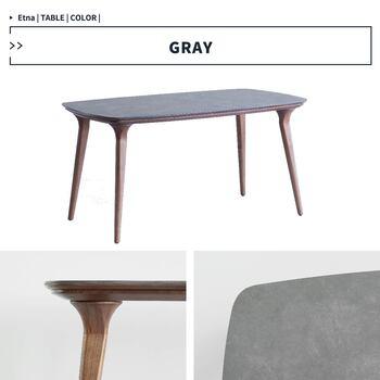 ダイニングテーブル　スタイリッシュなセラミックで憧れのホテルライク　ETT 3587 Etna ダイニングテーブル1400 送料無料 即日発送-16