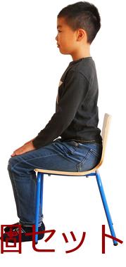 キッズチェア PLC 3253 PLETO Steel Chair L 4個セット 送料無料 即日発送-12