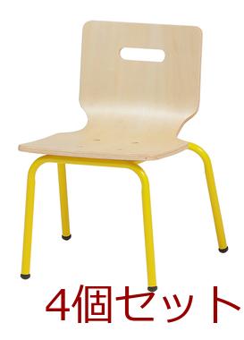 キッズチェア PLC 3253 PLETO Steel Chair L 4個セット 送料無料 即日発送-1