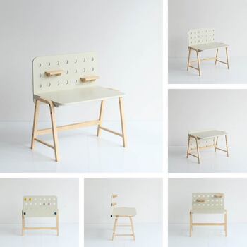 キッズデスク　アイボリー　ILT 3641 Kids Desk emy 送料無料 即日発送-4