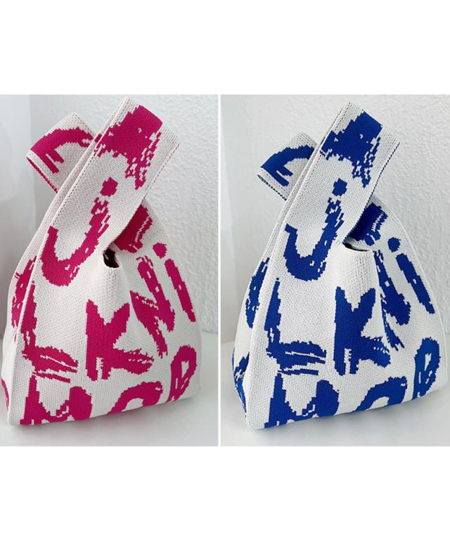 マルシェバッグ ニットバッグ ミニトート 送料無料 即日発送-7