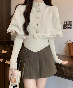 アンサンブルニット 2点セットアップ 送料無料 即日発送-7