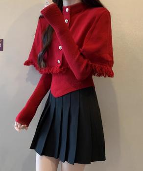 アンサンブルニット 2点セットアップ 送料無料 即日発送-8